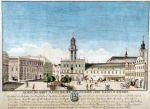 Akwarela I. Chambreza de Ryvos ”Widok głównego Placu Książęcego miasta Cieszyna na Śląsku” z 1802 r