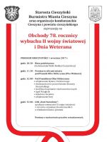Obchody 78. rocznicy wybuchu II wojny światowej i Dnia Weterana