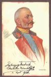 Arcyksiążę Fryderyk, pocztówka z 1914 r