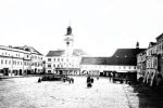 Rynek i ratusz, fot. R. Jastrzembskiego z 1860 r.