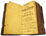 Strona tytułowa biblii w tłumaczeniu Marcina Lutra, Halle 1781