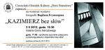 „Kazimierz bez słów”  - wystawa
