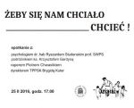 Żeby się nam chciało chcieć