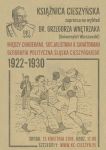 Geografia polityczna Śląska Cieszyńskiego w latach 1922-1930