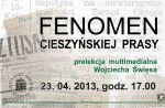 FENOMEN CIESZYŃSKIEJ PRASY