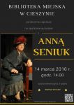 Spotkanie autorskie z Anną Seniuk