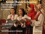 Koncert Muzyki Cerkiewnej