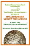 Masaż dźwiękiem gongów tybetańskich