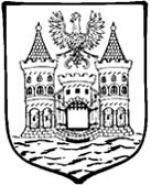 Wersja jednokolorowa herbu Miasta Cieszyna