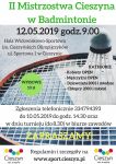 II Mistrzostwa Cieszyna w Badmintonie