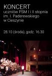 Koncert uczniów PSM I i II stopnia