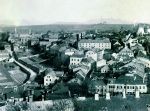 Panorama Cieszyna od strony zachodniej fot. ok. 1890r. <br> ze zbiorów Muzeum Śląska Cieszyńskiego