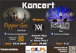Koncert Pepper Gas i Setlife w Anielskim Młynie