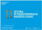Międzynarodowa konferencja naukowa: Sztuka w przestrzeniach naszego czasu