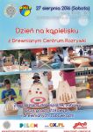 Drewniane zabawki na kąpielisku