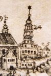  Fragm. panoramy Cieszyna ok. 1720 roku