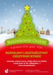Rozświetlenie choinki na cieszyńskim Rynku