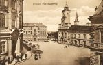Plac Klasztorny (obecnie plac Londzina), fot. z lat 20. XX w.